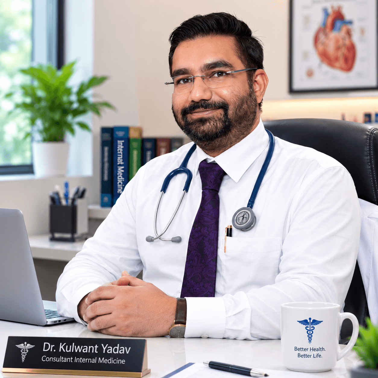 Dr. Kulwant Yadav, Consultant in Internal Medicine